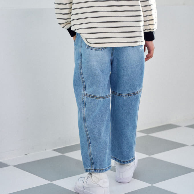 A-Market - Korean Children Fashion - #toddlerclothing - Vintage Denim Pants