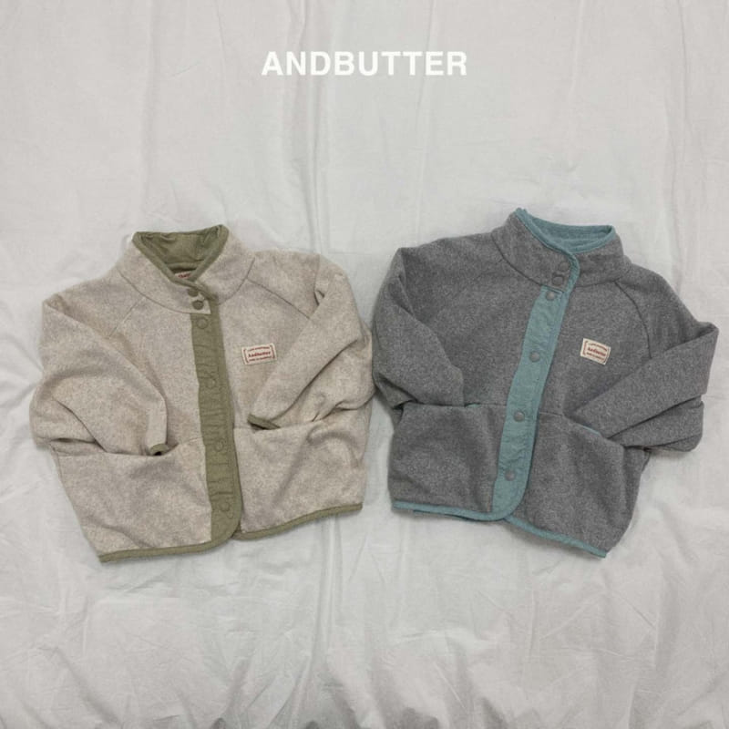 Andbutter - Korean Children Fashion - #Kfashion4kids - Terry Reversible Jumper