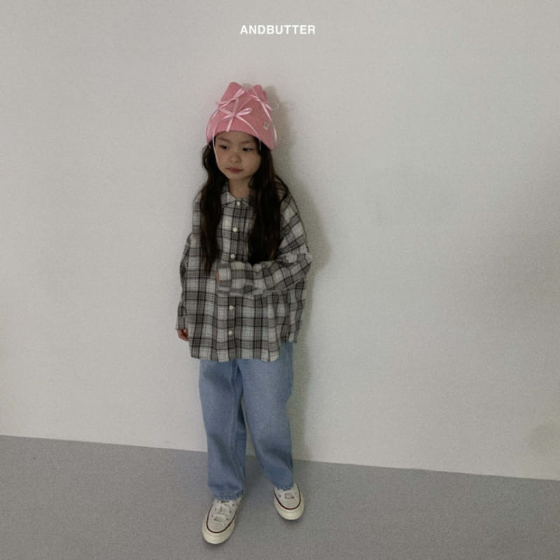 Andbutter - Korean Children Fashion - #childofig - Spring Denim Pants - 10