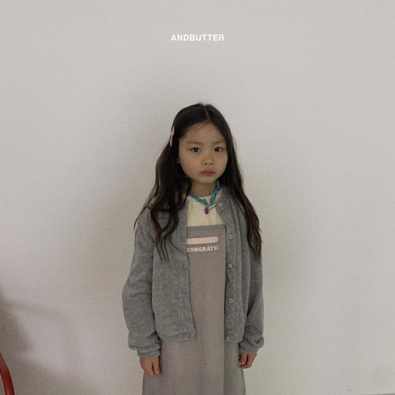 Andbutter - Korean Children Fashion - #childrensboutique - Terry Cardigan - 9