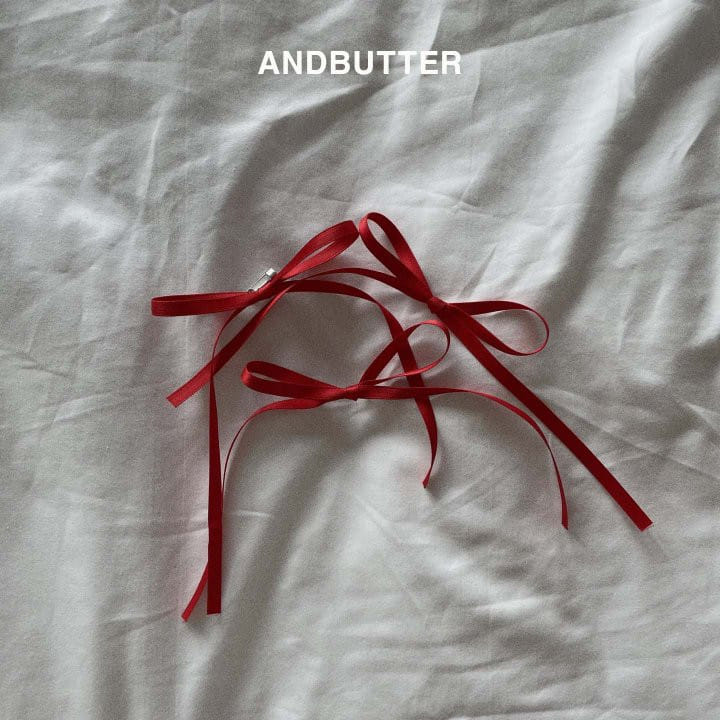 Andbutter - Korean Children Fashion - #childrensboutique - Ribbon Brooch - 2