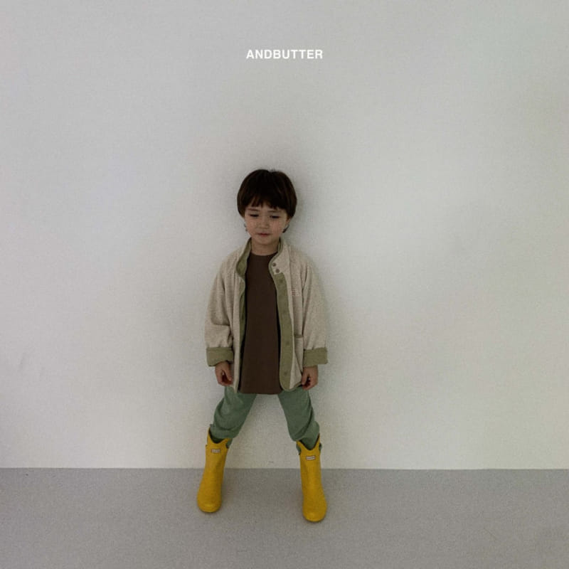 Andbutter - Korean Children Fashion - #designkidswear - Terry Reversible Jumper - 11