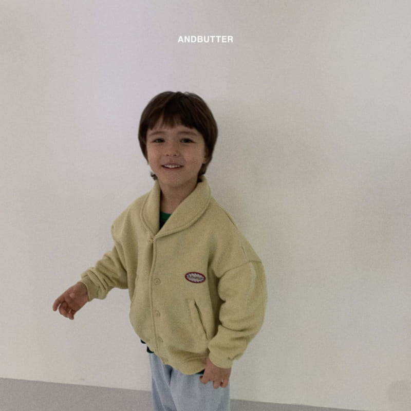 Andbutter - Korean Children Fashion - #discoveringself - Butter Baseball Jumper - 7