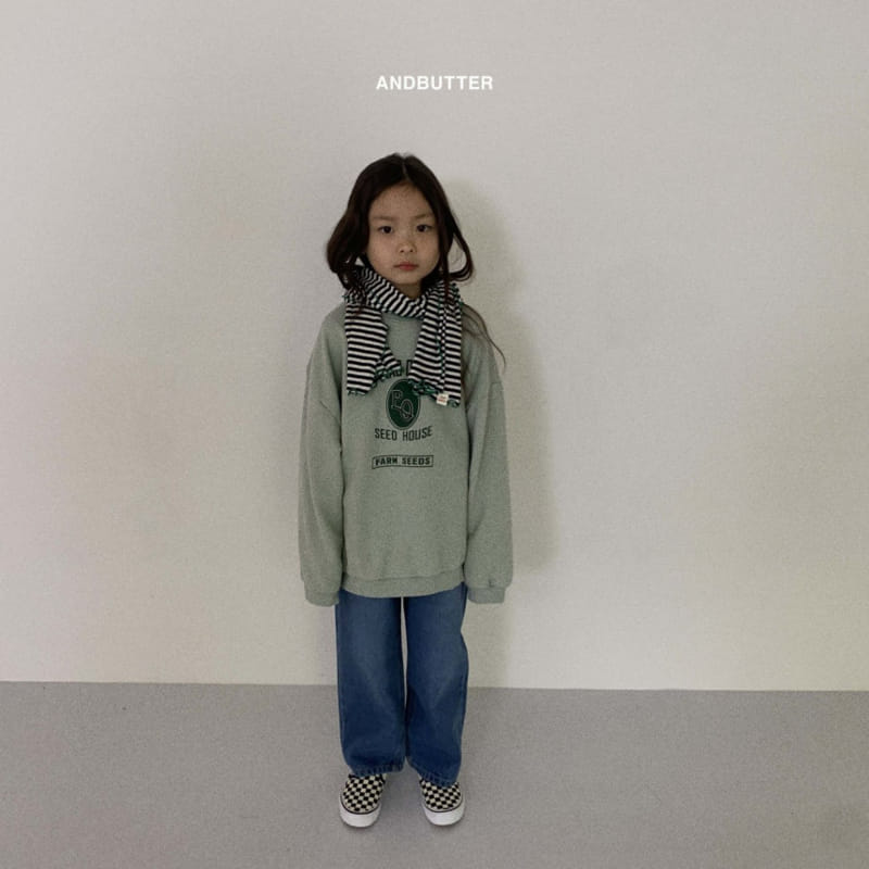 Andbutter - Korean Children Fashion - #fashionkids - Seed Sweatshirt - 6