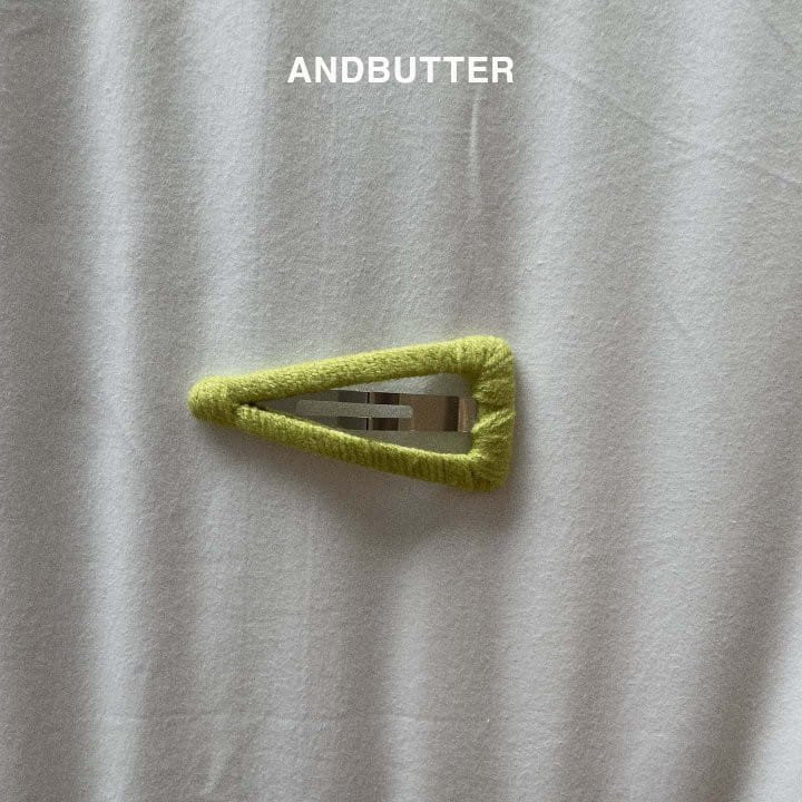 Andbutter - Korean Children Fashion - #fashionkids - C Triangle Hair Pin - 3