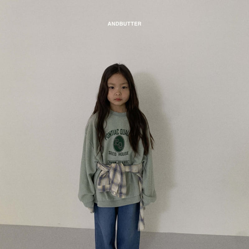 Andbutter - Korean Children Fashion - #kidsshorts - Seed Sweatshirt - 7