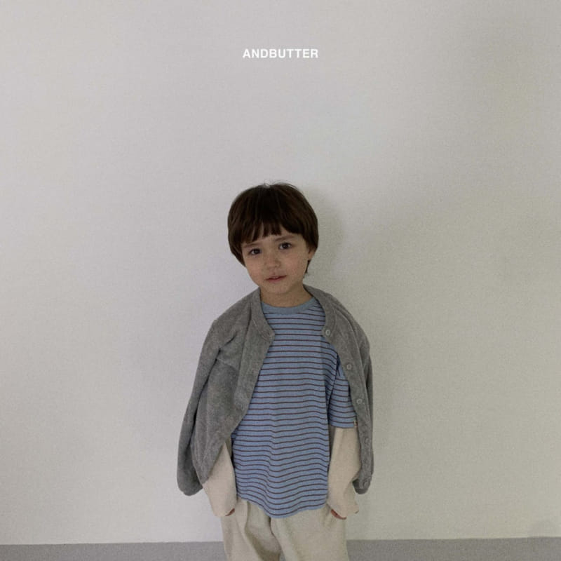 Andbutter - Korean Children Fashion - #kidsshorts - Layered Tee - 3