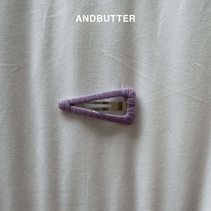 Andbutter - Korean Children Fashion - #kidzfashiontrend - C Triangle Hair Pin - 6