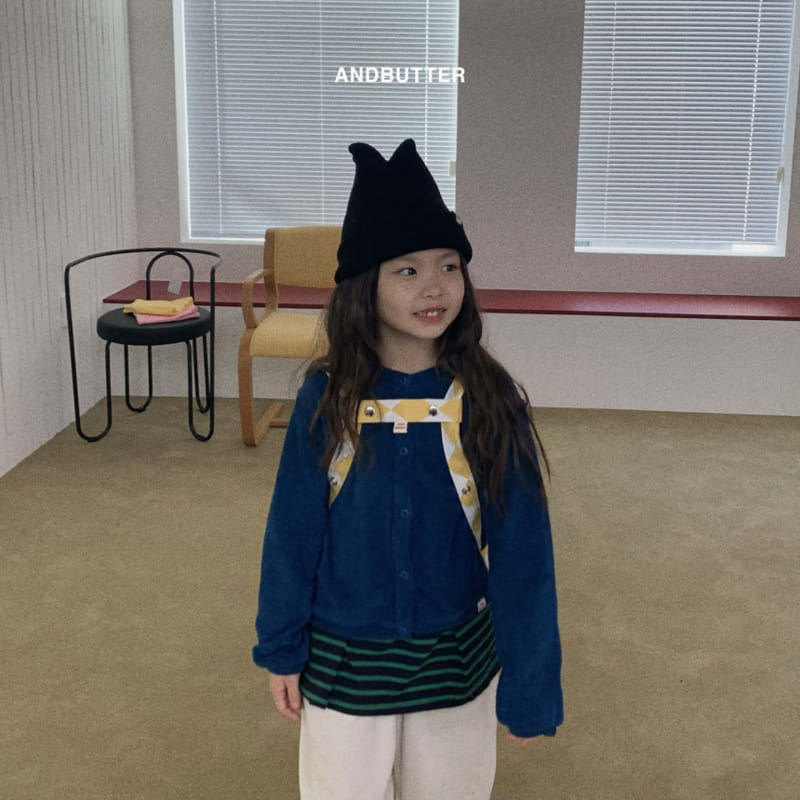 Andbutter - Korean Children Fashion - #littlefashionista - Terry Cardigan