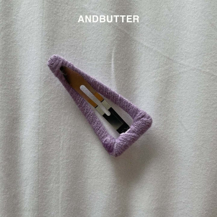 Andbutter - Korean Children Fashion - #littlefashionista - C Triangle Hair Pin - 8