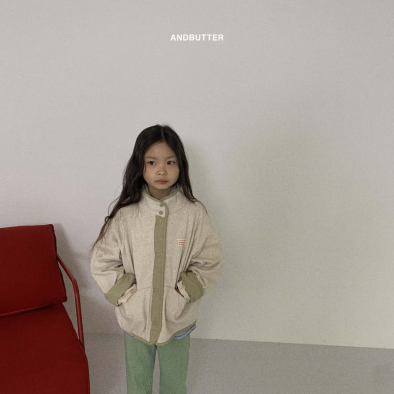 Andbutter - Korean Children Fashion - #magicofchildhood - Terry Reversible Jumper - 3