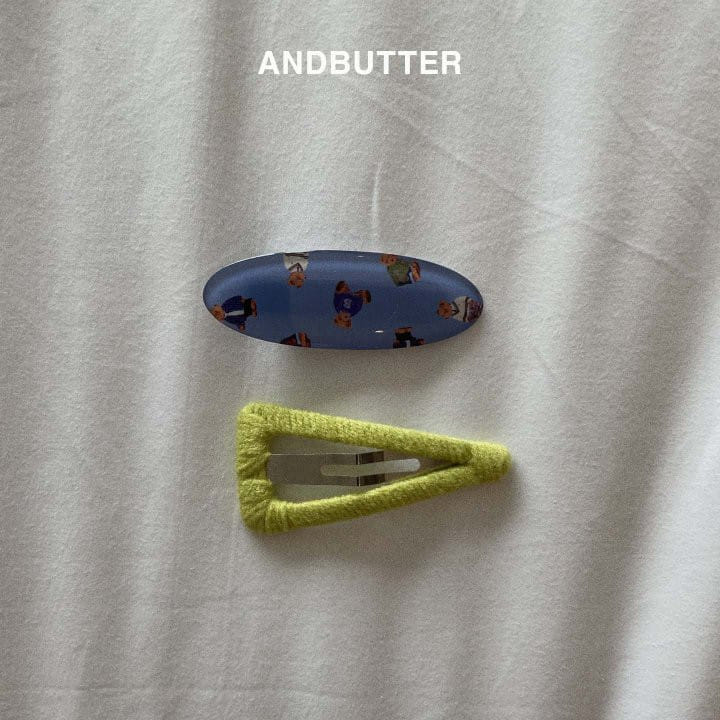 Andbutter - Korean Children Fashion - #minifashionista - C Triangle Hair Pin - 10