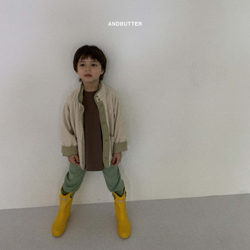 Andbutter - Korean Children Fashion - #stylishchildhood - Terry Reversible Jumper - 8