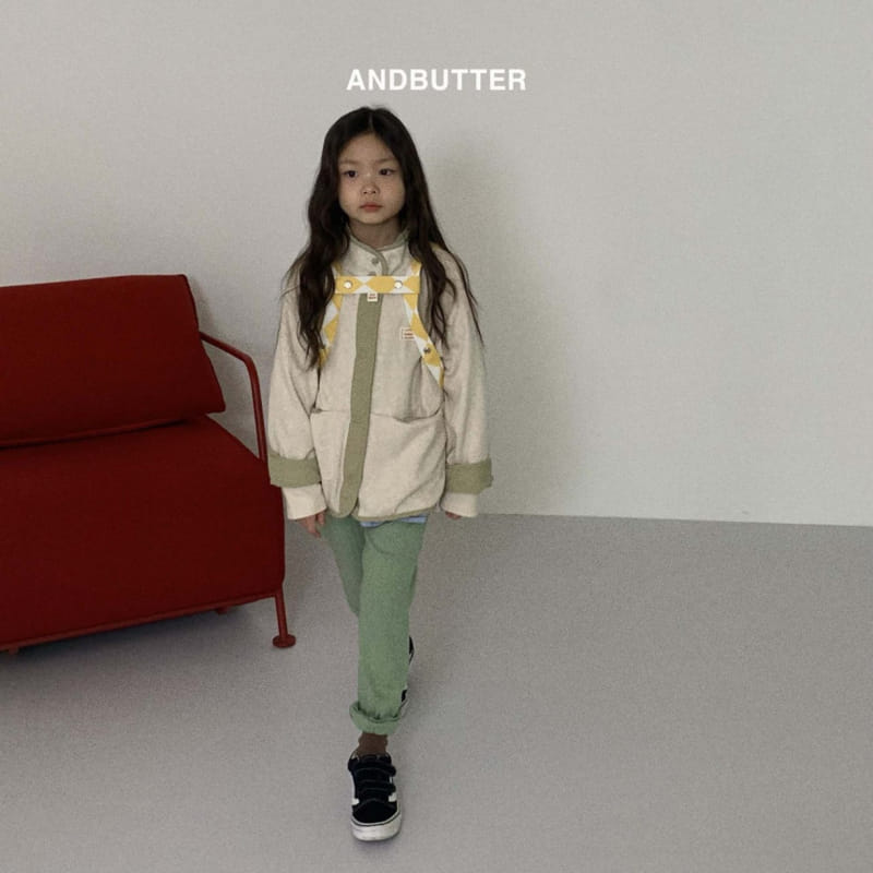 Andbutter - Korean Children Fashion - #toddlerclothing - Terry Reversible Jumper - 7