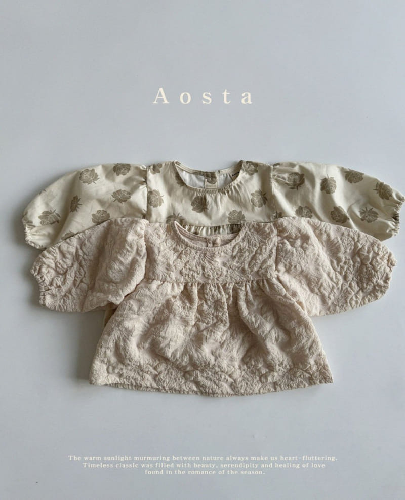 Aosta - Korean Baby Fashion - #babyfever - Monnette Blouse