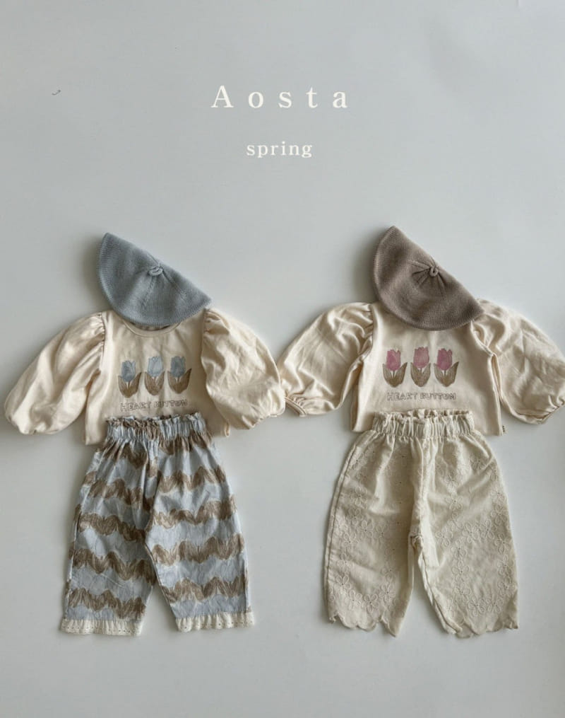 Aosta - Korean Baby Fashion - #babygirlfashion - Tulip Tee - 5