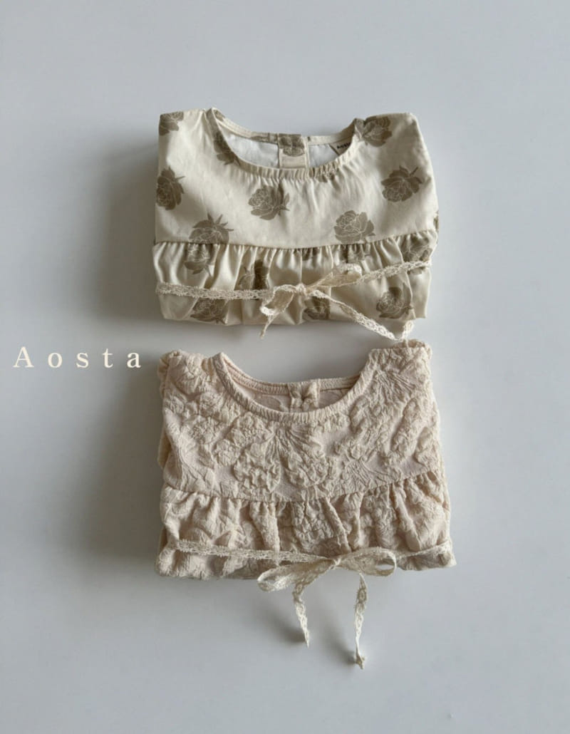 Aosta - Korean Baby Fashion - #babygirlfashion - Monnette Blouse - 2