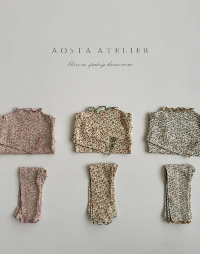 Aosta - Korean Baby Fashion - #babylifestyle - Spring Flower Easywear