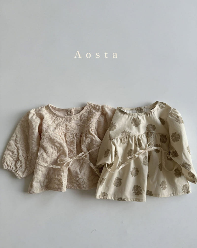 Aosta - Korean Baby Fashion - #babylifestyle - Monnette Blouse - 3