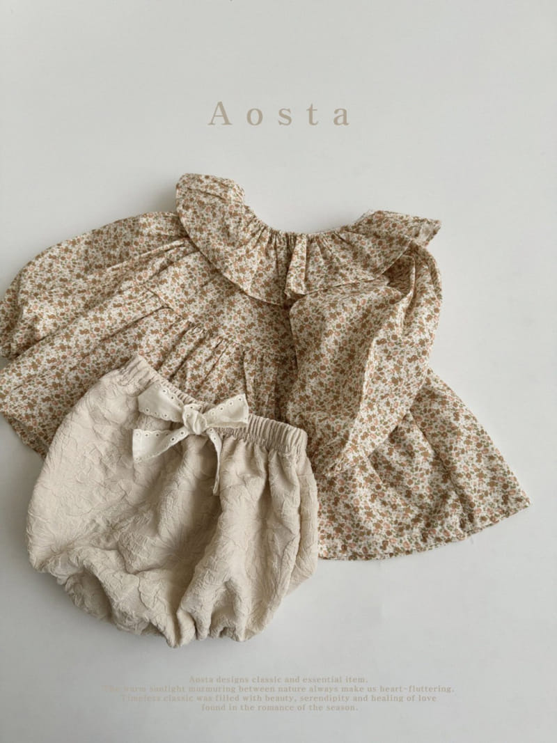 Aosta - Korean Baby Fashion - #babyoninstagram - Monette Bloomers - 5