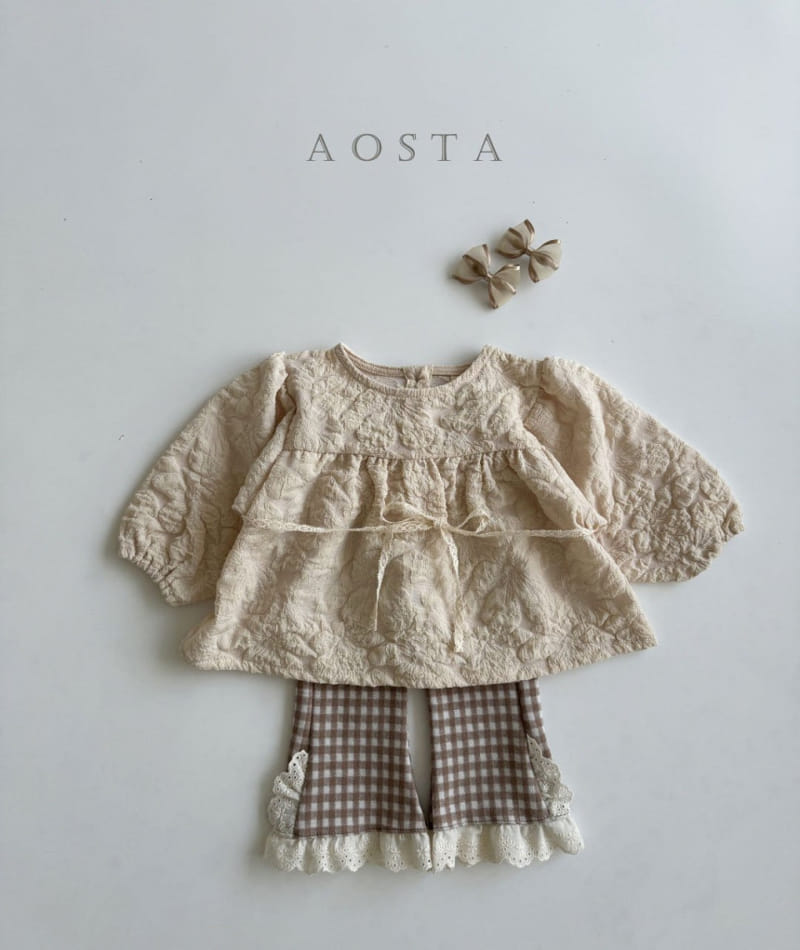 Aosta - Korean Baby Fashion - #babyoutfit - Monnette Blouse - 7