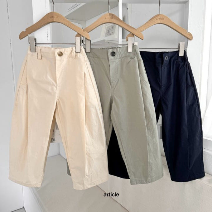 Article - Korean Children Fashion - #kidsshorts - Eddon Wrinkle Pants