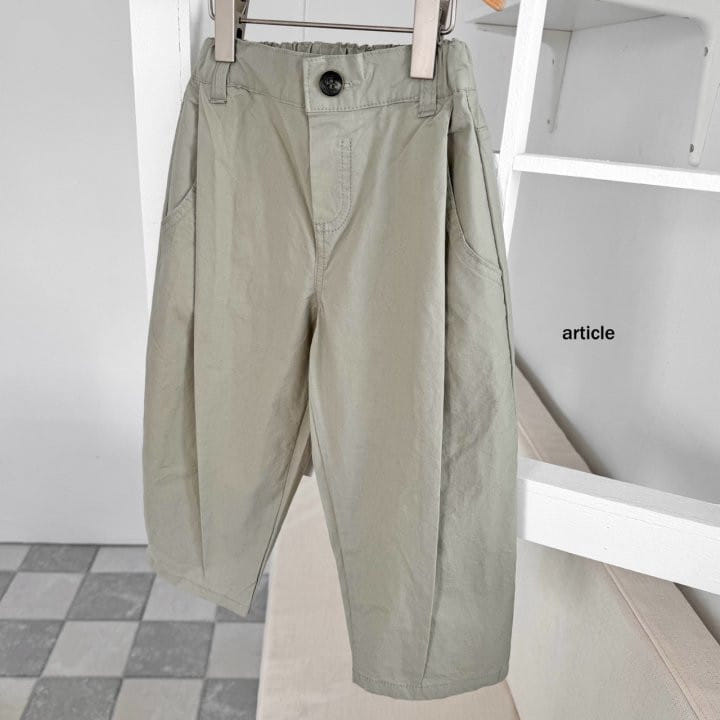 Article - Korean Children Fashion - #kidzfashiontrend - Eddon Wrinkle Pants - 3