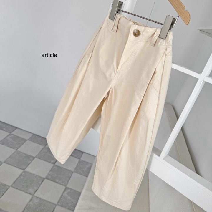 Article - Korean Children Fashion - #minifashionista - Eddon Wrinkle Pants - 7