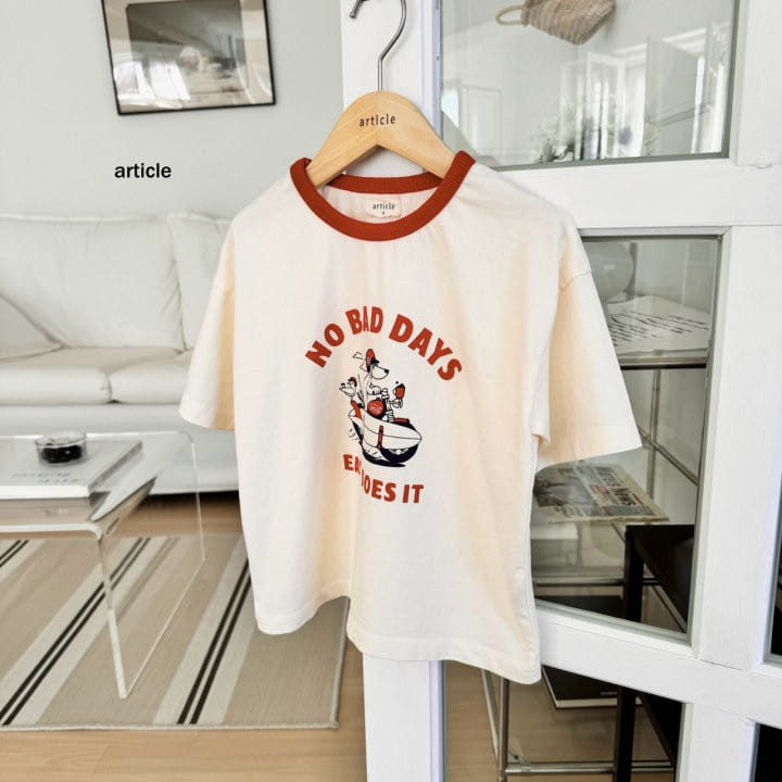 Article - Korean Children Fashion - #minifashionista - Puppy Scooter Tee - 5