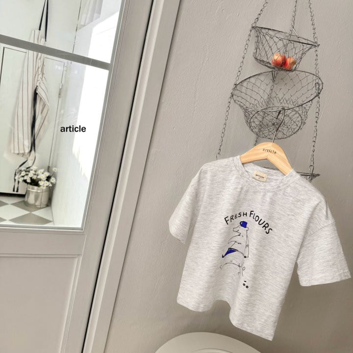 Article - Korean Children Fashion - #magicofchildhood - café Bear Tee - 4