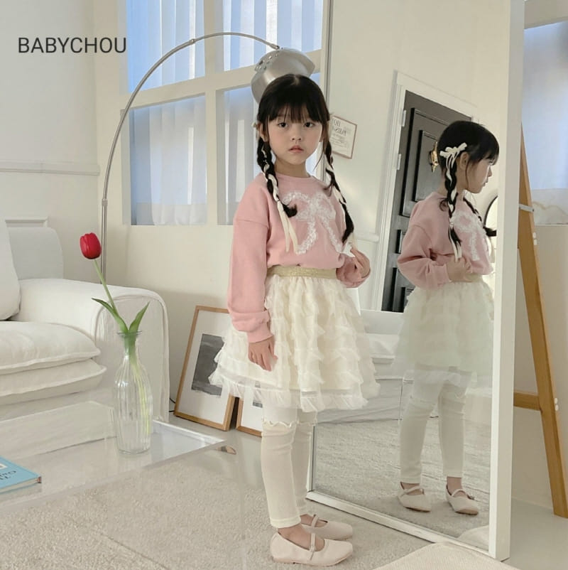 Babychou - Korean Children Fashion - #kidzfashiontrend - Courteney Sweatshirt - 4