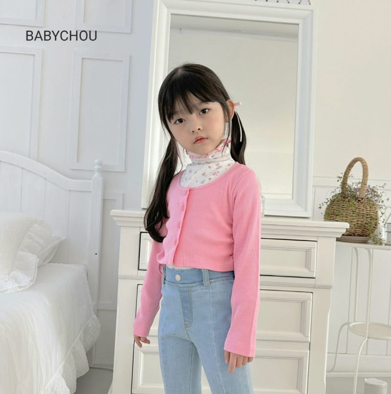 Babychou - Korean Children Fashion - #designkidswear - Jelly Turtleneck Tee - 7