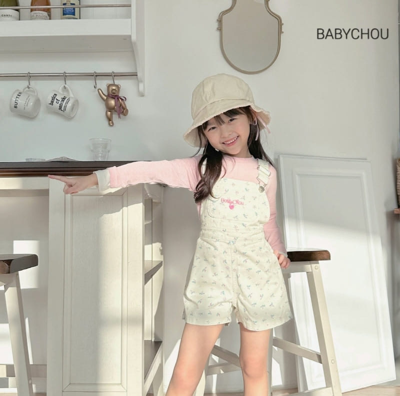 Babychou - Korean Children Fashion - #discoveringself - Color Tee - 11