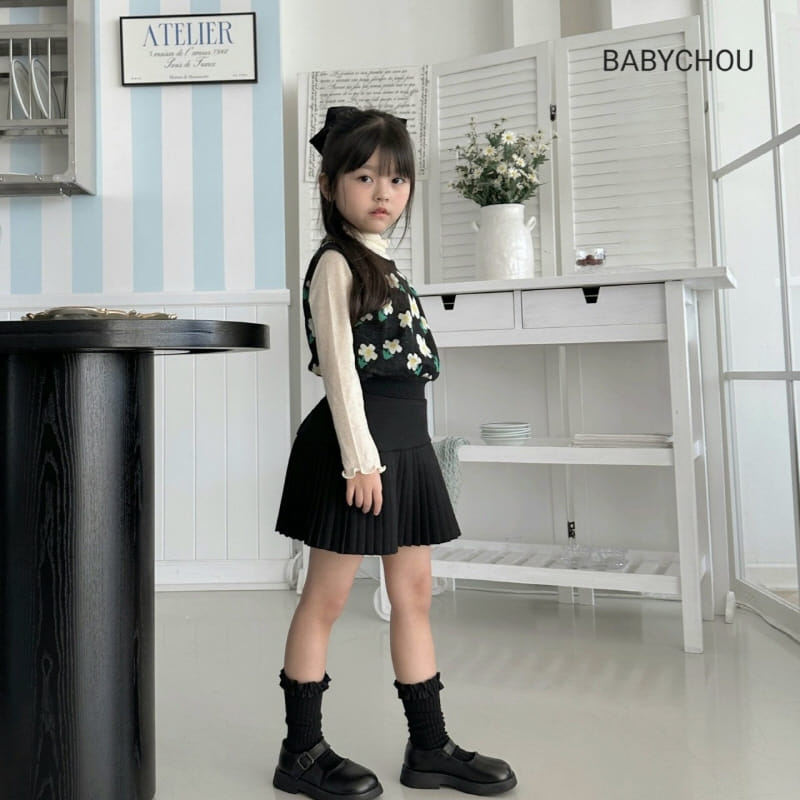 Babychou - Korean Children Fashion - #fashionkids - Slime Turtleneck Tee - 8