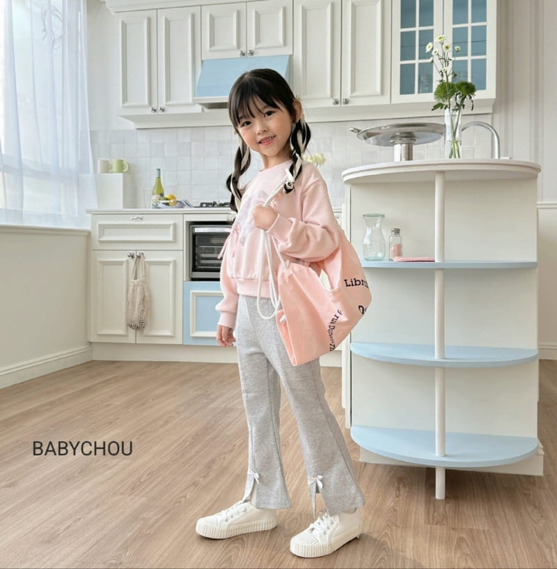 Babychou - Korean Children Fashion - #kidsstore - Slit Boots Cut Pants - 9