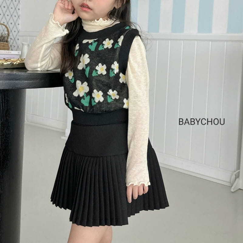 Babychou - Korean Children Fashion - #kidzfashiontrend - Slime Turtleneck Tee - 11