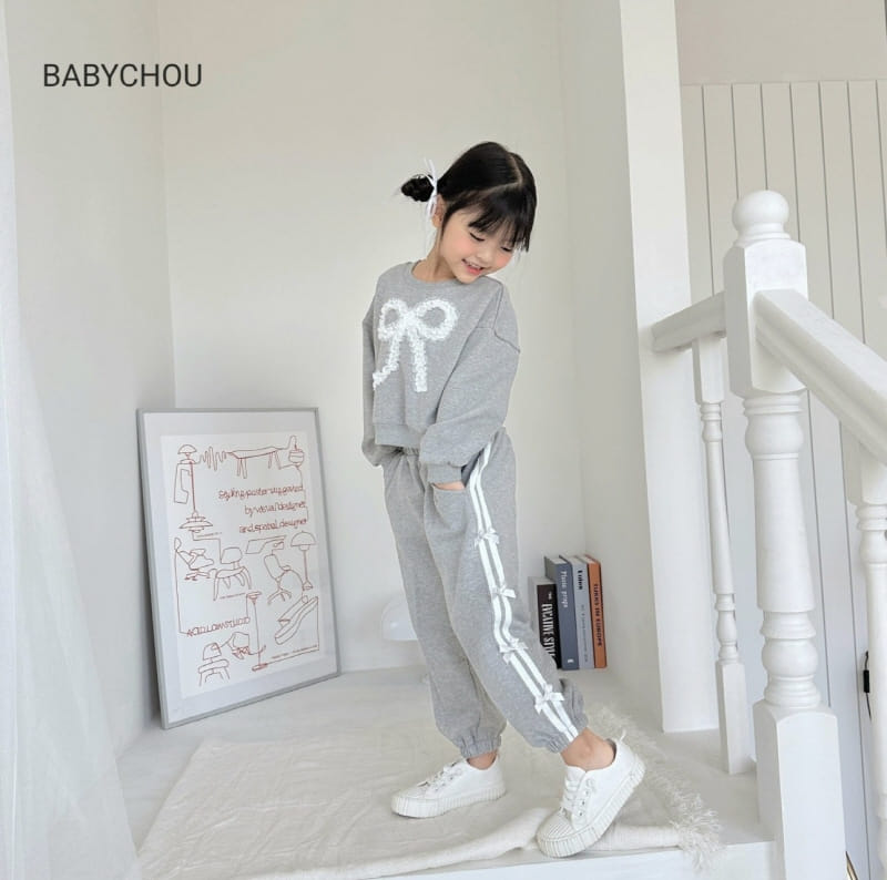 Babychou - Korean Children Fashion - #littlefashionista - Two Line Jogger Pants - 11