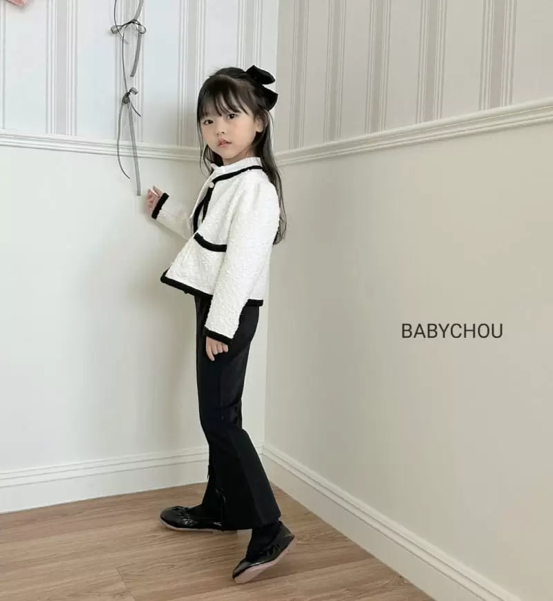 Babychou - Korean Children Fashion - #littlefashionista - Ribbon Jacket - 9