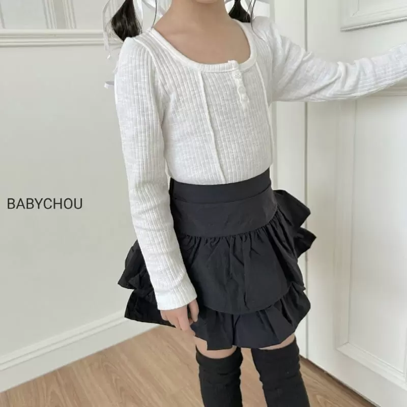 Babychou - Korean Children Fashion - #magicofchildhood - Harney Puff Tee - 5