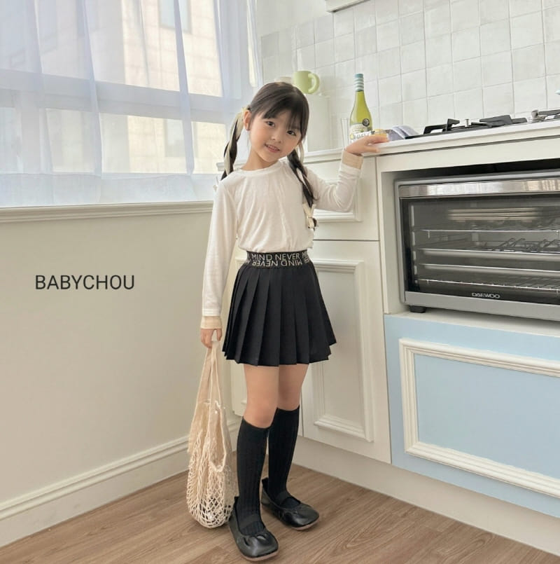 Babychou - Korean Children Fashion - #magicofchildhood - Color Tee - 2