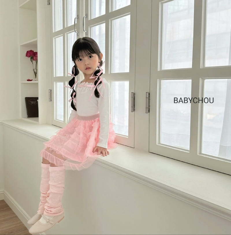 Babychou - Korean Children Fashion - #prettylittlegirls - Diana Tee - 3