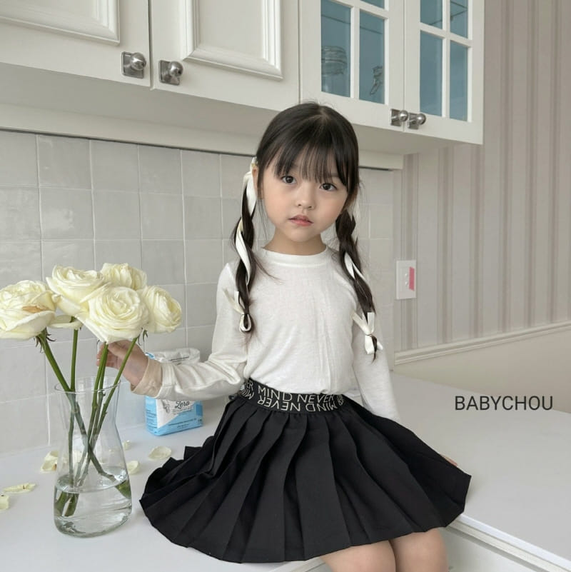 Babychou - Korean Children Fashion - #todddlerfashion - Color Tee - 5