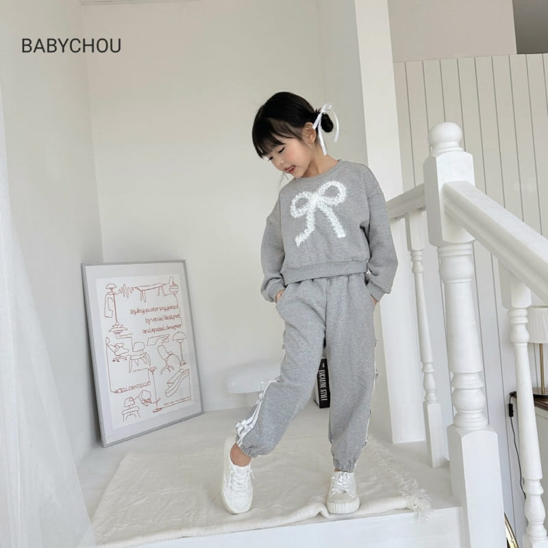 Babychou - Korean Children Fashion - #toddlerclothing - Courteney Sweatshirt - 10