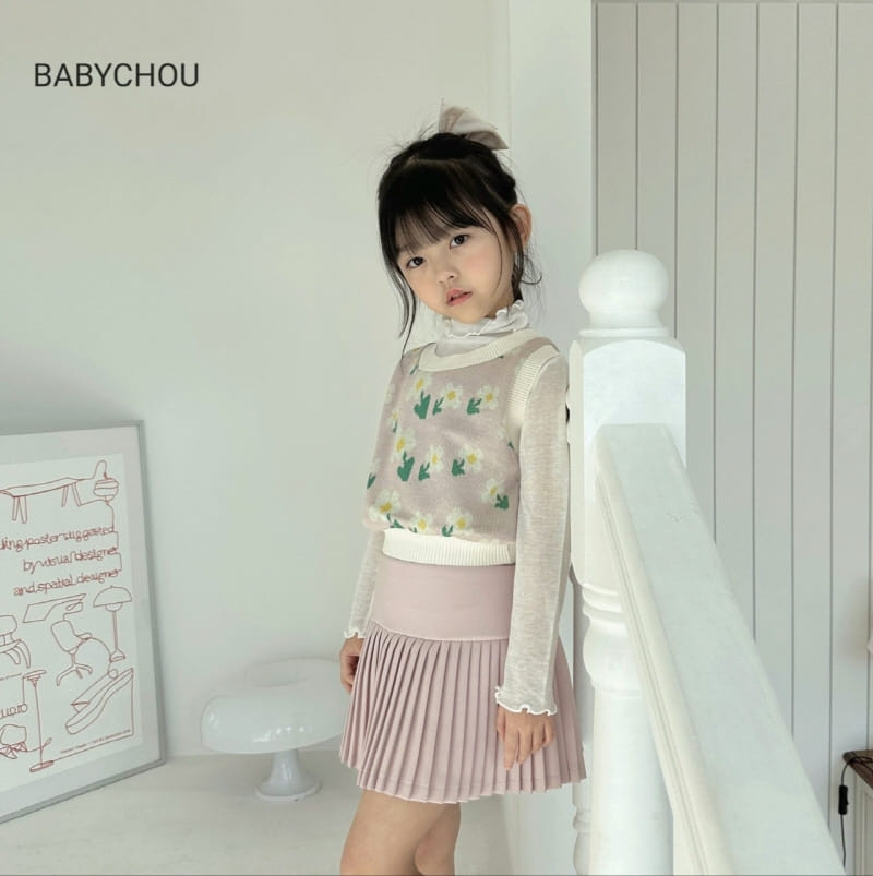 Babychou - Korean Children Fashion - #toddlerclothing - Slime Turtleneck Tee - 2