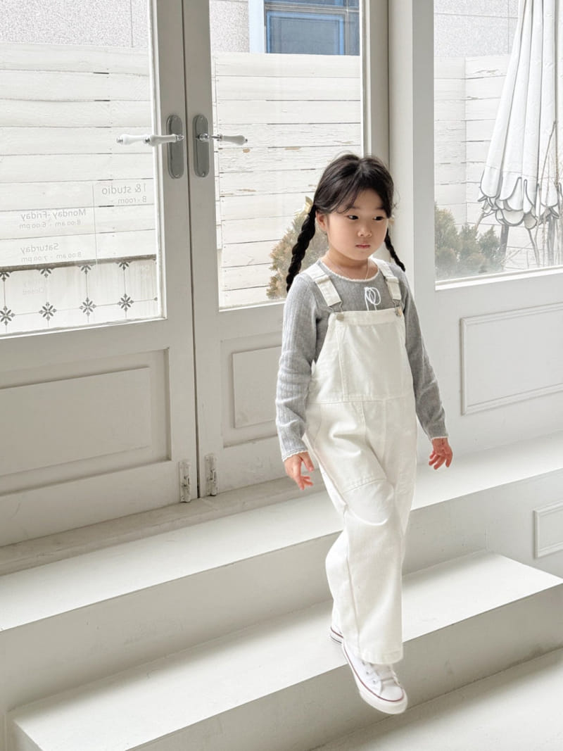 Bailey - Korean Children Fashion - #fashionkids - Classic Dungarees  - 5