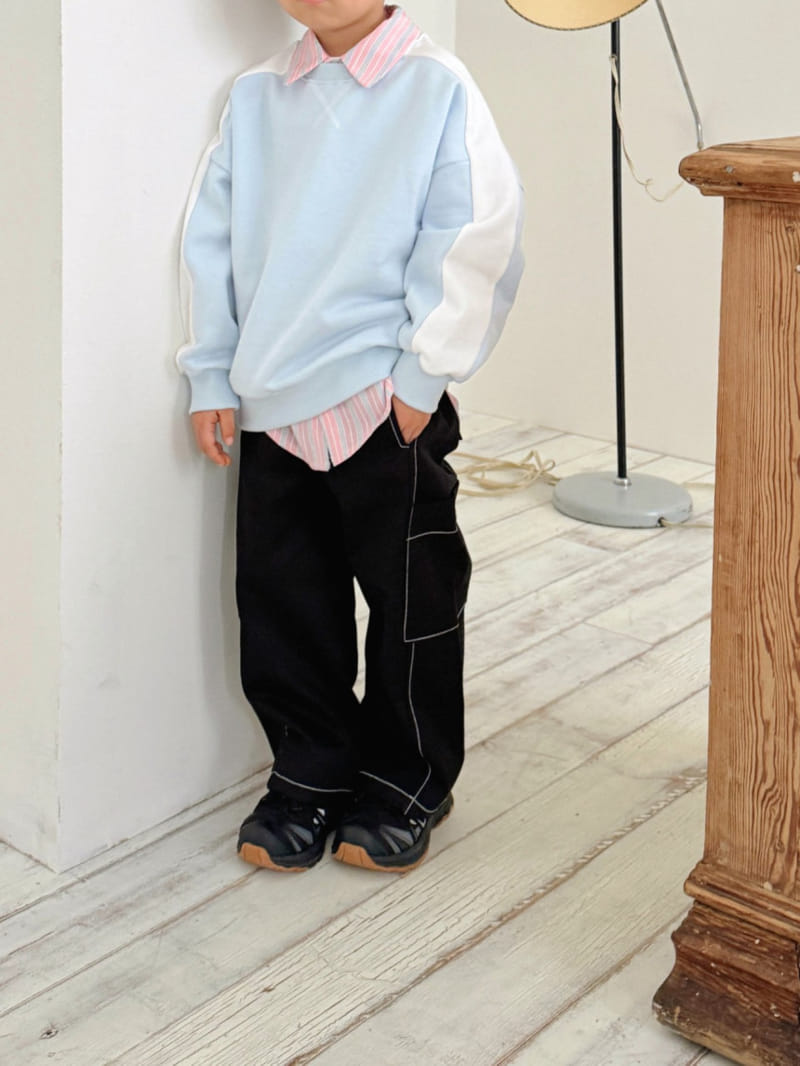 Bailey - Korean Children Fashion - #discoveringself - Stitch C Pants - 4