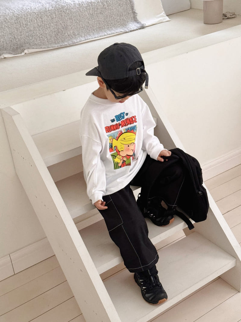 Bailey - Korean Children Fashion - #kidzfashiontrend - Stitch C Pants - 7