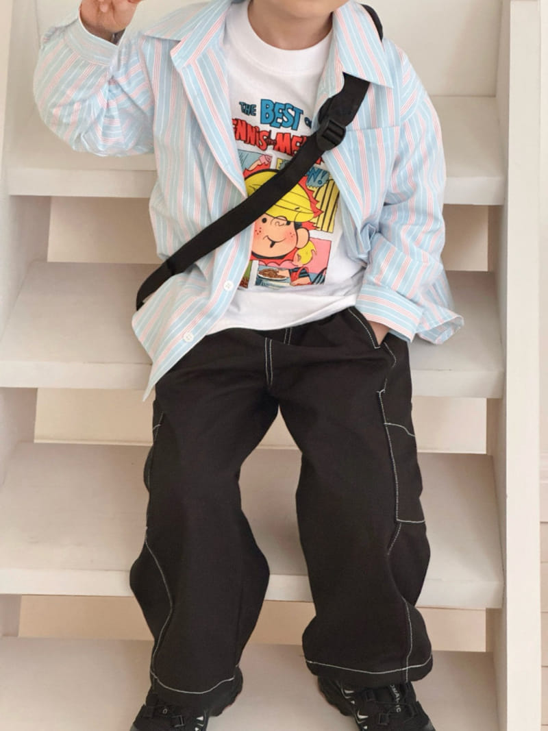 Bailey - Korean Children Fashion - #stylishchildhood - Spring ST Shirt - 6