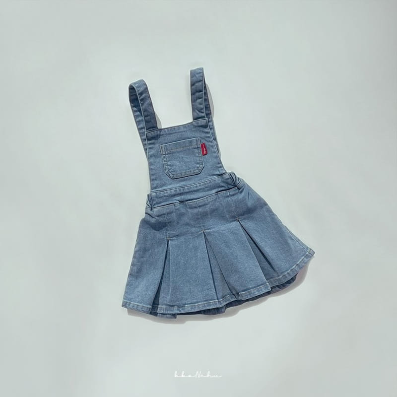 Bbonchu - Korean Children Fashion - #fashionkids - Picnic Dungarees Skirt - 4