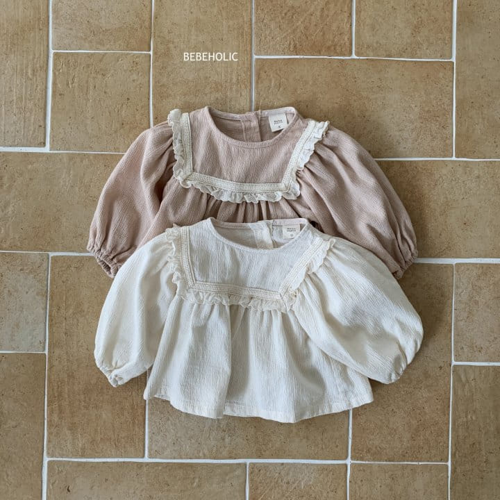 Bebe Holic - Korean Baby Fashion - #babyboutiqueclothing - Double Frill Blouse - 8